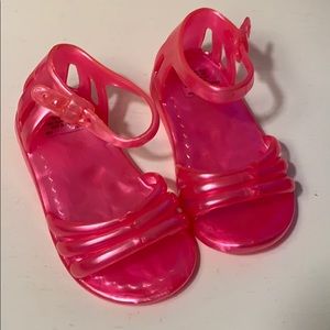 Stepping Stones Toddler Jelly shoes SIZE 4 Pink